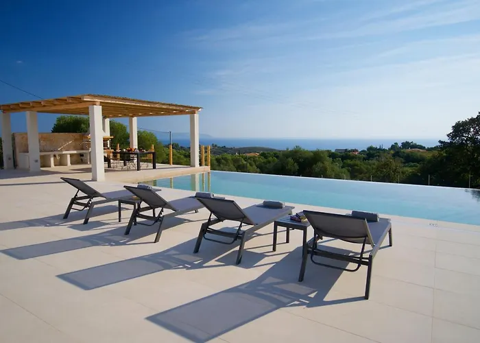 Exclusive Sea View Madelaine Villa Spartià